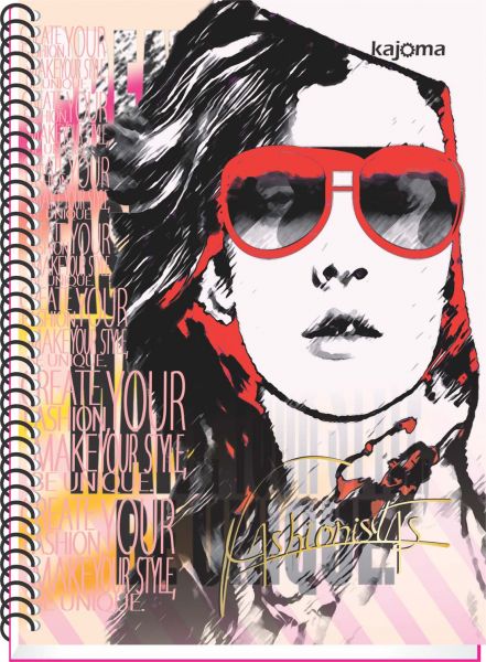CADERNO FASHIONISTAS 1 MATÉRIA